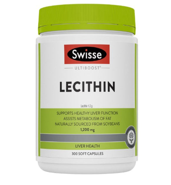 【現貨】Swisse – Ultiboost 大豆卵磷脂 1200mg 300粒，$168/樽《不計印商品》