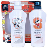 【現貨】日本 Essential x PEANUTS 洗髮護髮套裝 480ml (1組2支)，2組配方任擇，$60/套