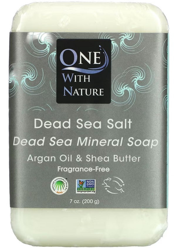 【現貨】$38 購買三重研磨約旦死海泥 / 死海鹽 礦物皂200g (無香),2款任擇