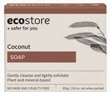 【現貨】紐西蘭 Ecostore 天然植物皂 80g (1套2件)，香茅味/椰子味任擇，[A] $55/1套，[B] $90/2套 (共4件，平均$22.5/件)