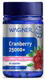 【現貨】澳洲 Wagner Cranberry 高濃度25000mg蔓越莓膠囊90粒，[A] $75/1樽，[B] $195/3樽 (平均$65/樽) 《不計印商品》