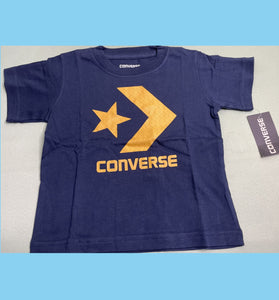 【尋寶區】Converse Kids Shirt, Little Boys Star Chevron Logo Tee 圓領藍色童裝 T (2歲)，尋寶價 : $20/件 【只限 Whatsapp 落單】【請勿加入購物車】