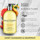 【現貨】英國 Baylis & Harding Sweet Mandarin and Grapefruit Hand Wash 蜜柑葡萄柚 洗手液 500ml，[A]$29/支，[B] $105/1套4支《不計印商品》
