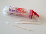 【現貨】美國 The Doctor’s Brush Picks 優質牙簽刷，[A] $33/60支裝*2盒，[B] $60/60支裝*4盒，[C]$48/ 275支 (大盒)，[D] $22/攜掛筒裝1盒15枝
