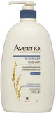 【現貨】 $109 購買美國 Aveeno Skin Relief Body Wash/Lotion 天然燕麥高效舒緩沐浴露/潤膚露1L 家庭裝*1支，[A] 沐浴露1L*1支，[B]潤膚露1L*1支，《不計印商品》