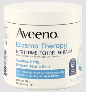 【現貨】$198 購買 Aveeno Eczema Therapy Nighttime Itch Relief Balm 濕疹止癢膏 312g (新包裝)