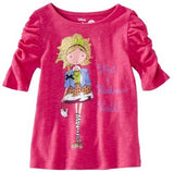 【尋寶區】 Disney Infant Toddler Girls' Punk Alice Tee - Pink 桃紅色中袖 T (4歲)，尋寶價 : $20/件 【只限 Whatsapp 落單】【請勿加入購物車】