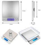 【現貨】 $39 購買 USB充電款迷你高精電子磅 + 透明托盤2個，3kg/0.1g