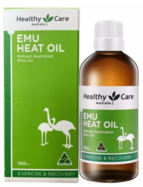 【現貨】澳洲 Healthy Care 鴯鶓油按摩膏50ml / 按摩油 100ml,$79/1件,$207/3件 (平均$69/件) 《不計印商品》
