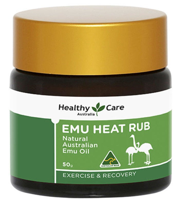 【現貨】澳洲 Healthy Care 鴯鶓油按摩膏50ml / 按摩油 100ml,$79/1件,$207/3件 (平均$69/件) 《不計印商品》