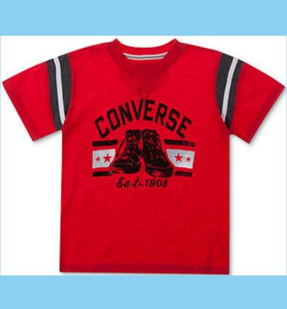 【尋寶區】 Converse Tee 紅色短袖T (L碼)，尋寶價 : $20/件 【只限 Whatsapp 落單】【請勿加入購物車】