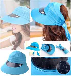 【尋寶區】防UV空頂太陽帽~藍色 ，尋寶價 : $10/件【只限 Whatsapp 落單】【請勿加入購物車】