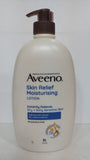 【現貨】 美國 Aveeno Skin Relief Body Wash/Lotion 天然燕麥高效舒緩沐浴露 ($109)/潤膚露1L($119)  家庭裝*1支，[A] 沐浴露1L*1支，[B]潤膚露1L*1支，《不計印商品》